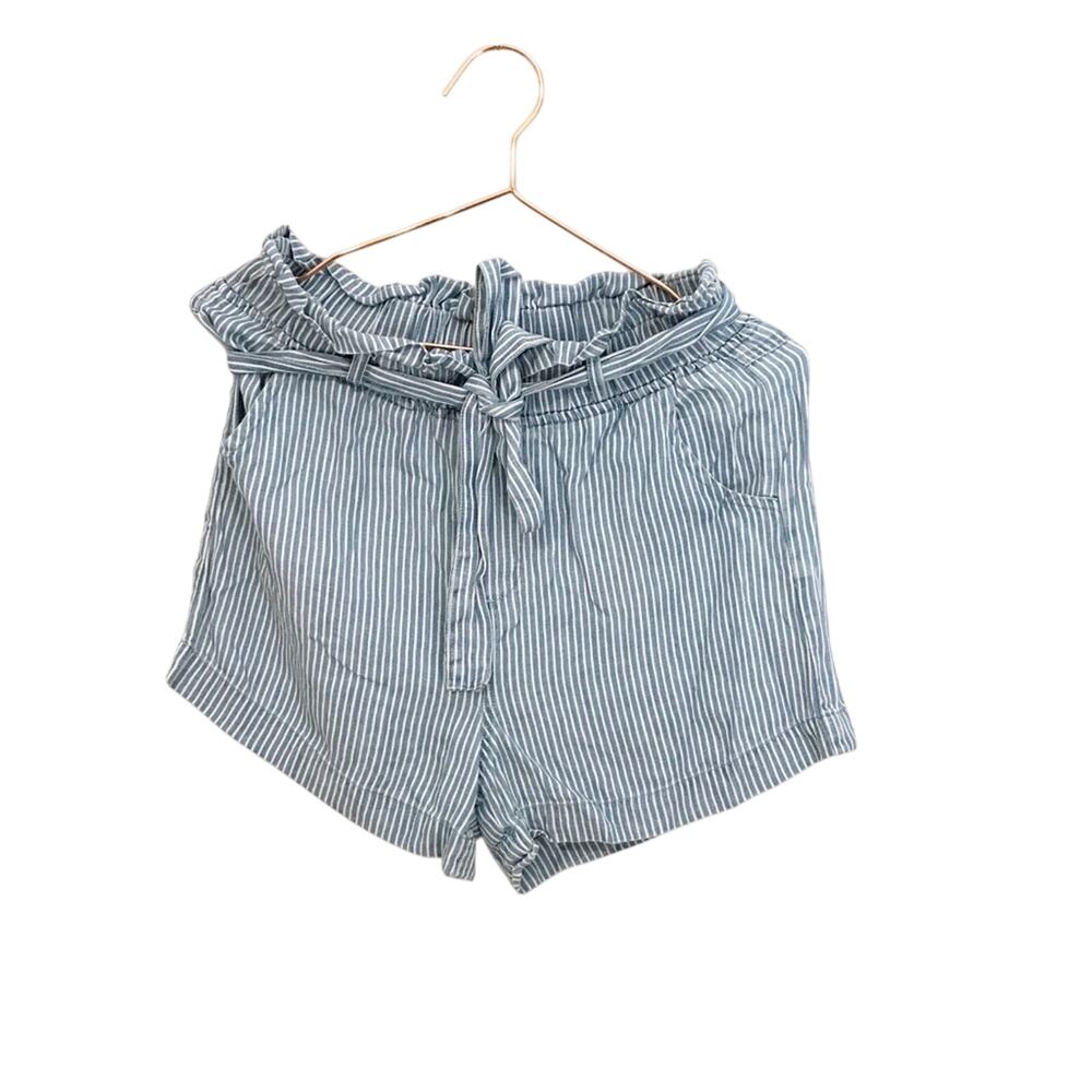 Thread & Supply Striped Belted Shorts - Size Small